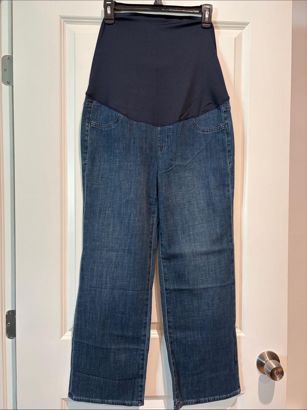NWT J. Crew Factory Maternity Straight Leg Jeans, size 28